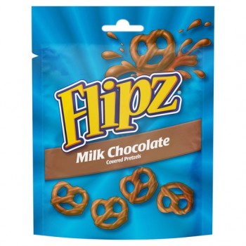 Flipz Milk Chocolate Pretzel 90 Gr x 6 Flipz Milk Chocolate Pretzel 90 Gr x 6