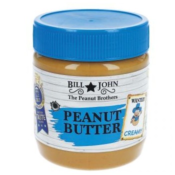 Bill & John Peanut Butter Creamy 350 Gr x 6