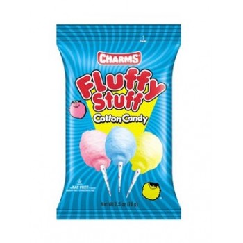 Charms Fluffy Stuff Barbe à Papa Cotton Candy 71 Gr x 24 Charms Fluffy Stuff Barbe à Papa Cotton Candy 71 Gr x 24