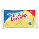 Hostess CupCakes Iced Lemon 2 Pack 92 Gr x 6