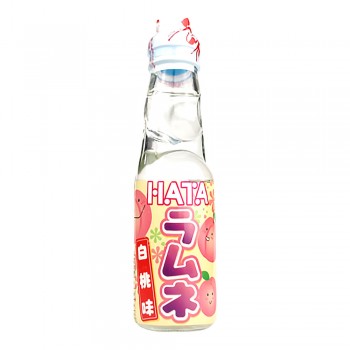 Ramune Hata Kosen Pêche Blanche 200ml x 30 Ramune Hata Kosen Pêche Blanche 200ml x 30