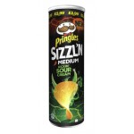 Pringles Sizzl'n Medium Kickin Sour Cream 180 Gr x 6