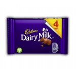 Cadbury Dairy milk 4 Pack 134 Gr x 15
