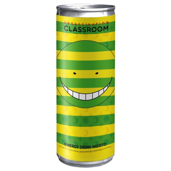 Energy Drink Mojito Koro Sensei Green 250 ml x 24 My Candy Shop Revendeur