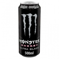 Monster Ultra Black 500 ml x 12