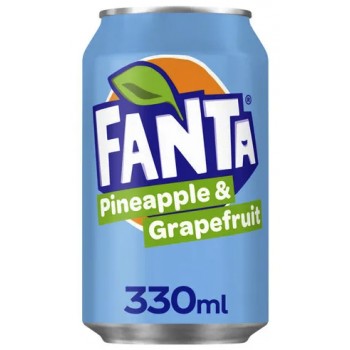 Fanta PineApple & Grapefruit 330ml x 24 Fanta PineApple & Grapefruit 330ml x 24