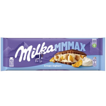 Milka MMMAX Crispy Yaourt 300 Gr x 12 Milka MMMAX Crispy Yaourt 300 Gr x 12