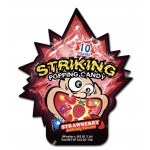 Striking Sucre pétillant goût Fraise 15 Gr x 12