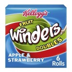 Kellogg's Fruit Winders Double Apple & Strawberry 10 x 85 Gr