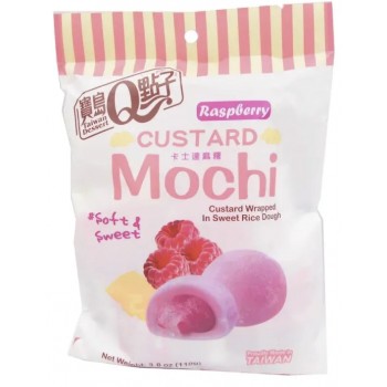 Mini Mochis Raspberry Custard 110 Gr x 24 Mini Mochis Raspberry Custard 110 Gr x 24