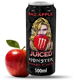 Monster Energy Bad Apple 500 ml x 12 Monster Energy Bad Apple 500 ml x 12