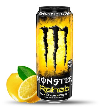 Monster Rehab Lemon 500 ml x 12