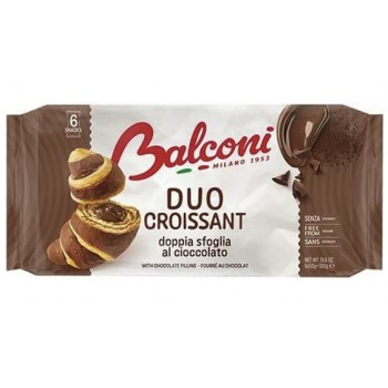 Balconi Croissant Duo Cacao 300 Gr x 8