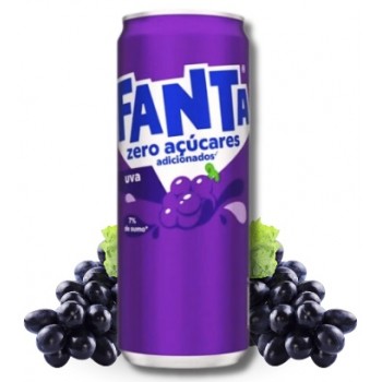 Fanta Raisin sans sucre 330 ml x 12 Fanta Raisin sans sucre 330 ml x 12