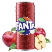 Fanta Apple Red Apple 250 ml x 24