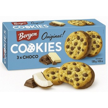 Cookies Triple Chocolate Cookies 130 Gr x 18