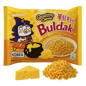 Samyang Buldak Quattro Cheese 140 Gr x 40 Samyang Buldak Quattro Cheese 140 Gr x 40