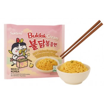 Samyang Buldak Hot Chicken Ramen Creamy Carbonara 130 Gr x 40 Samyang Buldak Hot Chicken Ramen Creamy Carbonara 130 Gr x 40