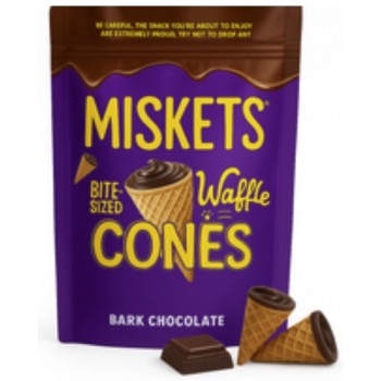 Misket Dark Chocolate Cornet 70 Gr x 12 Misket Dark Chocolate Cornet 70 Gr x 12