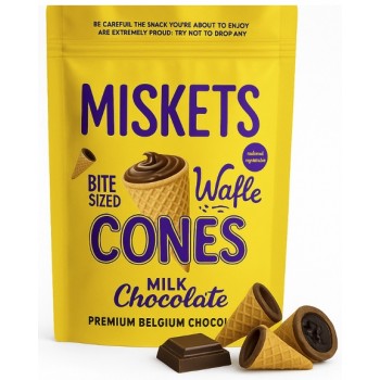 Misket Milk Chocolate Cornet 70 Gr x 12