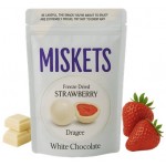 Misket White Chocolate Coated Freeze Dried Strawberry 80 Gr x 12