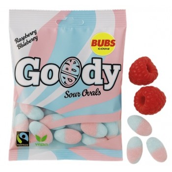Bubs Goody Raspberry & Blueberry 90 Gr x 12 Bubs Goody Raspberry & Blueberry 90 Gr x 12