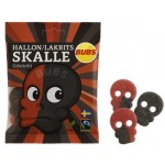 Bubs Hallon Lakrits Skalle 90 Gr x 16