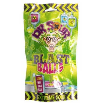 Dr Sour Blast Balls Stand Up Bag 75 Gr x 12 Dr Sour Blast Balls Stand Up Bag 75 Gr x 12