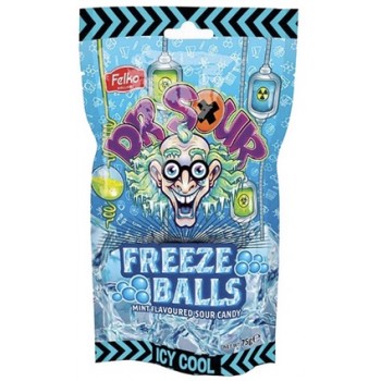 Dr Sour Freeze Balls Stand Up Bag 75 Gr x 12 Dr Sour Freeze Balls Stand Up Bag 75 Gr x 12