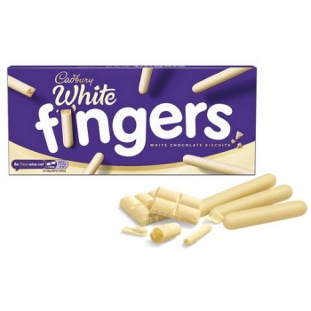 Cadbury Skeleton White Chocolate Fingers 114 Gr x 20 Cadbury Skeleton White Chocolate Fingers 114 Gr x 20