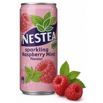 Nestea Sparkling Raspberry Mint 330ml x 12