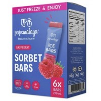 Pops Malaya Sorbet Raspberry 270 ml x 12