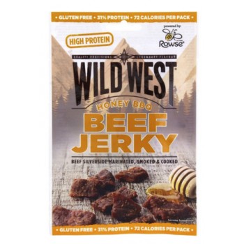 Wild West Beef Jerky Honey BBQ 60 Gr x 16