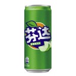 Fanta China Green Apple 330 ml x 24