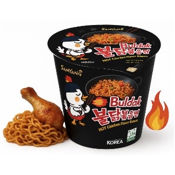 Samyang Buldak Hot Chicken Ramen Original Bol 70 Gr x 6