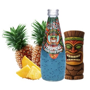 Basil Drink Thai Tiki Tropical 290 ml x 24