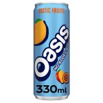 Oasis Exotic Fruit Zero 330 ml x 24