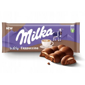 Tablette Milka Bubbly Capuccino 97 Gr x 12
