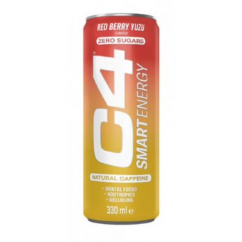 Energy Drink C4 Red Berry & Yuzu 330 ml x 12