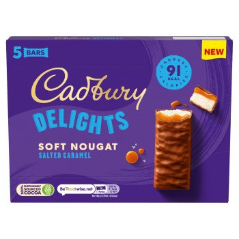 Cadbury Soft Nougat Salted Caramel 110 Gr x 9