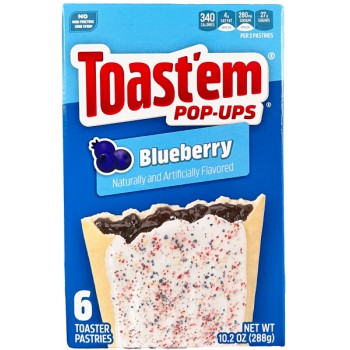 Toast'em Frosted Blueberry 288 Gr x 12