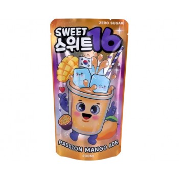 Sweet 16 Passion Mango Ade 200 ml x 10