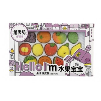 Marshmallow Hello Fruits 100 Gr x 40