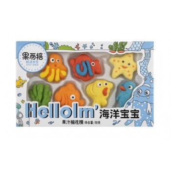 Marshmallow Hello Sea Animals 100 Gr x 40