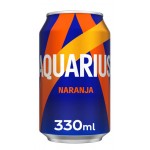 Aquarius Naranja 330 ml x 24