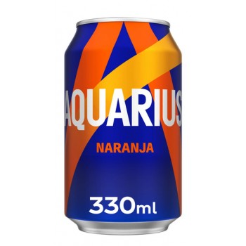 Aquarius Naranja 330 ml x 24