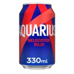 Aquarius Melocoton Rojo 330 ml x 24