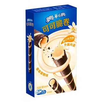 Oreo Cacao Cripsy Roll Vanilla Mousse 50 Gr x 24