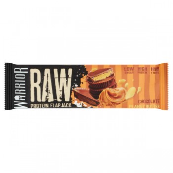 Warrior Raw Portein Oat bar Choco & Peanut Butter 75 Gr x 12