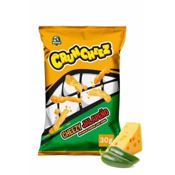 Cruncheez Cheezey Jalapeno 30 Gr x 24
